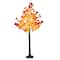 5ft. Pre-Lit Bright Autumn Eucalyptus Artificial Fall Tree with 300 Warm White LED Lights